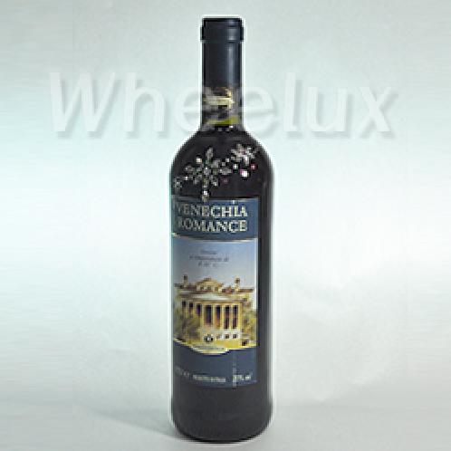 Crystal Flower Line VENECHIA ROMANCE Wine