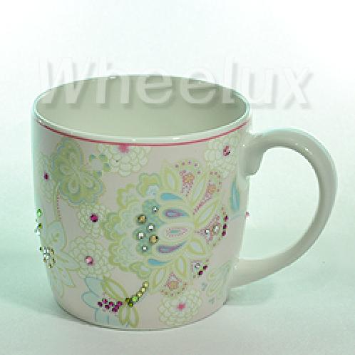 Crystal Blooming Pink Cup