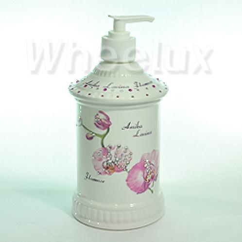 Crystal Flower Cleanser Bottle